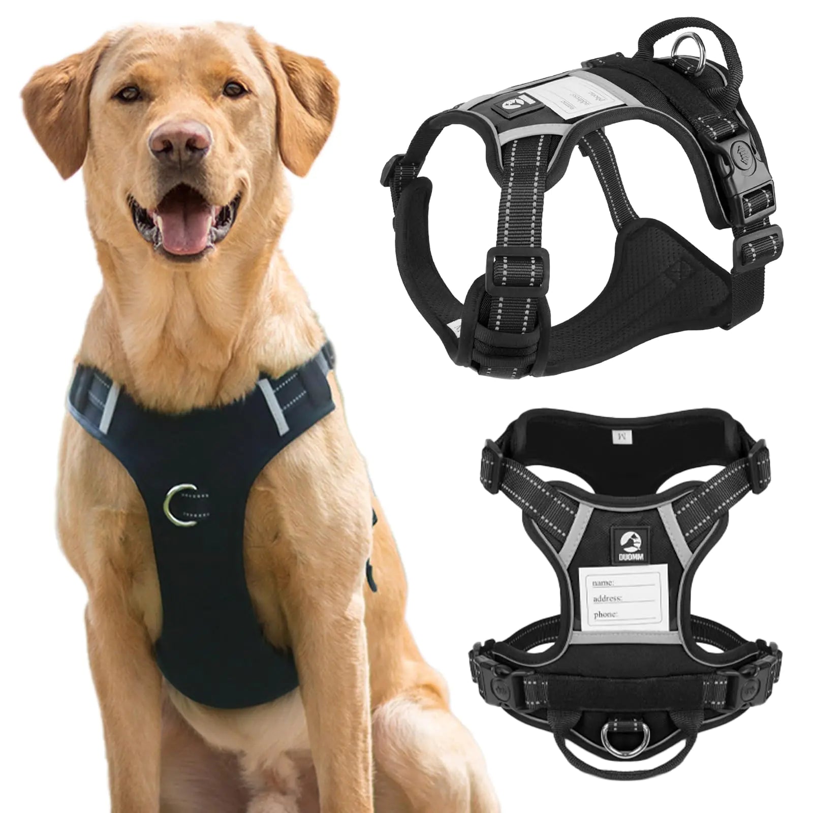 No-Pull Tactical Dog Harness