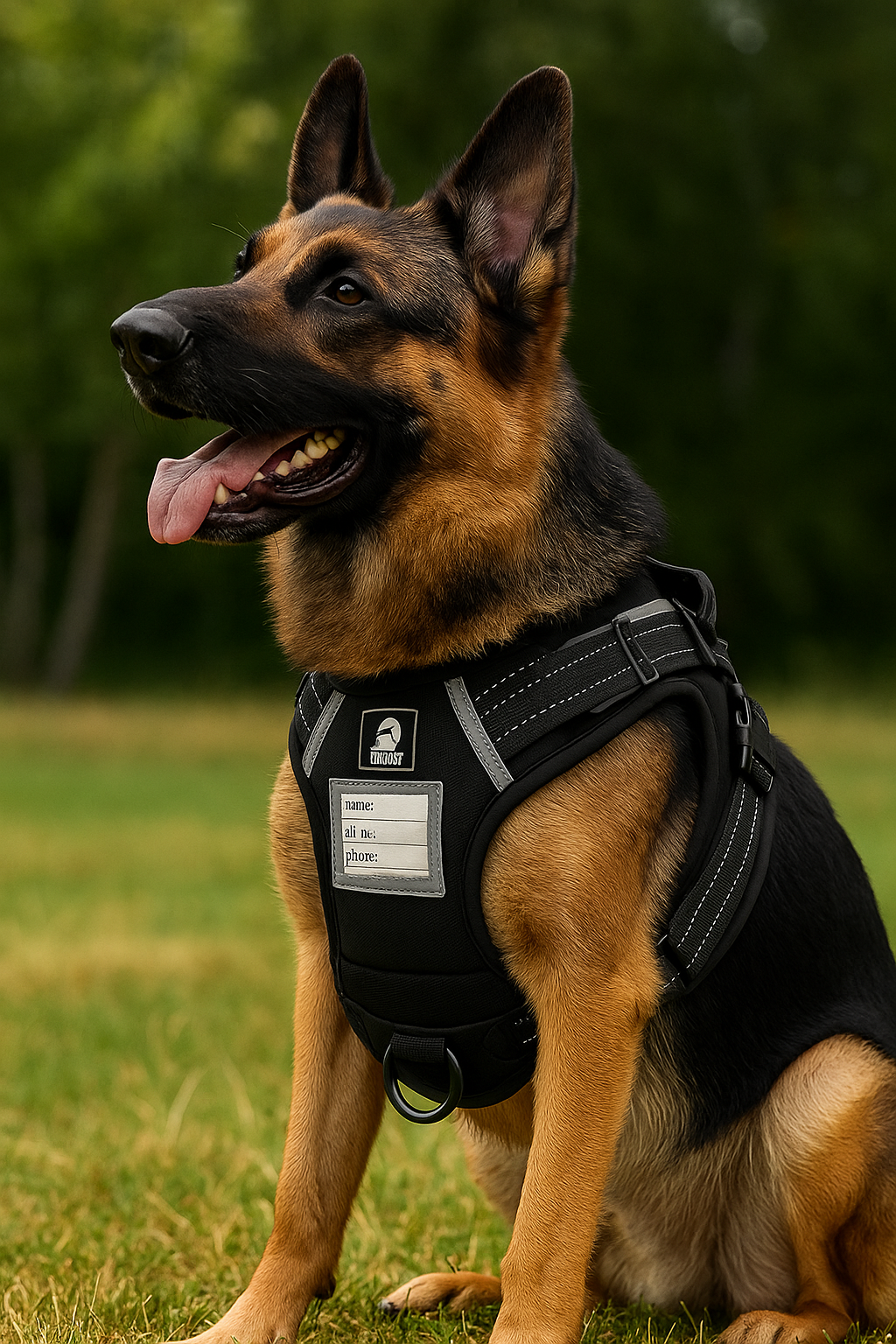 No-Pull Tactical Dog Harness